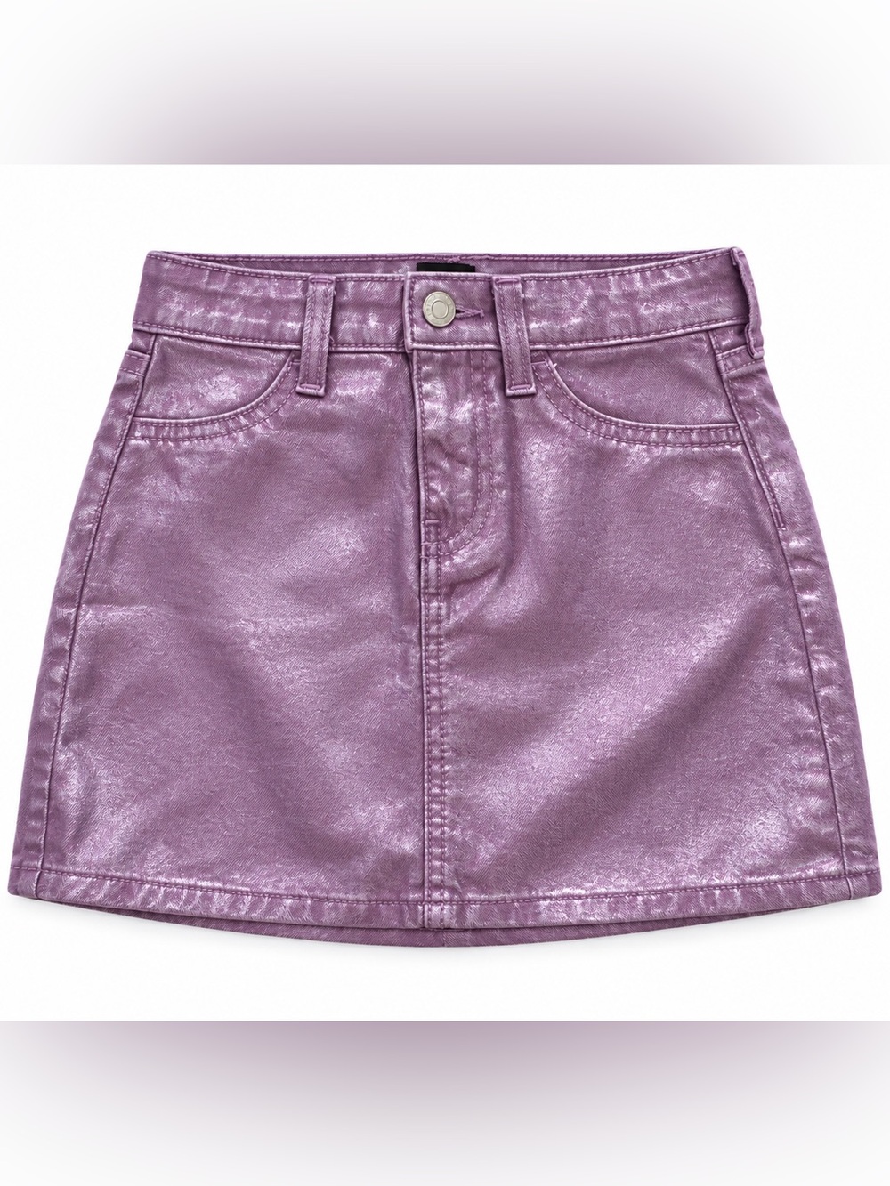 GAP Metallic Purple Girls' A-Line Skirt
